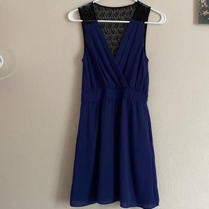 BCBGeneration short dress with lace